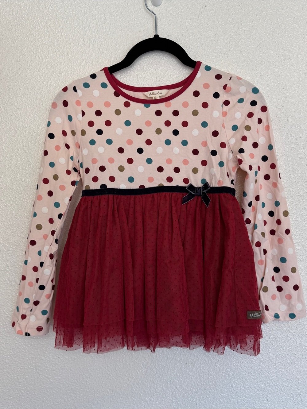 Matilda Jane Size 10 Ronnie Polka Dot Party Top